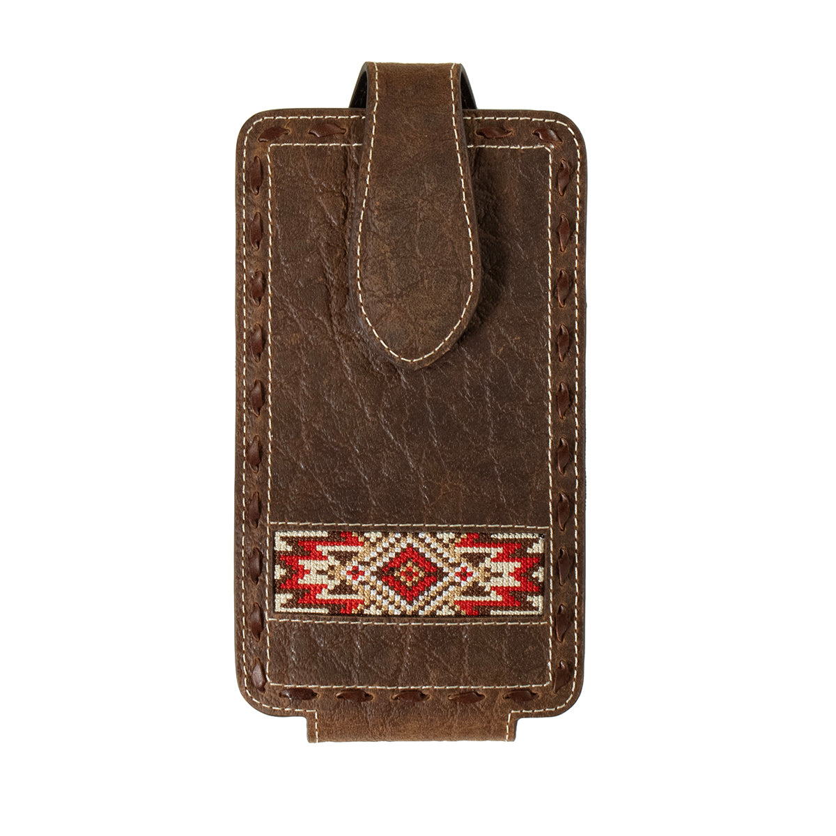 Cell Phone Case w/ Embroidered Inlay