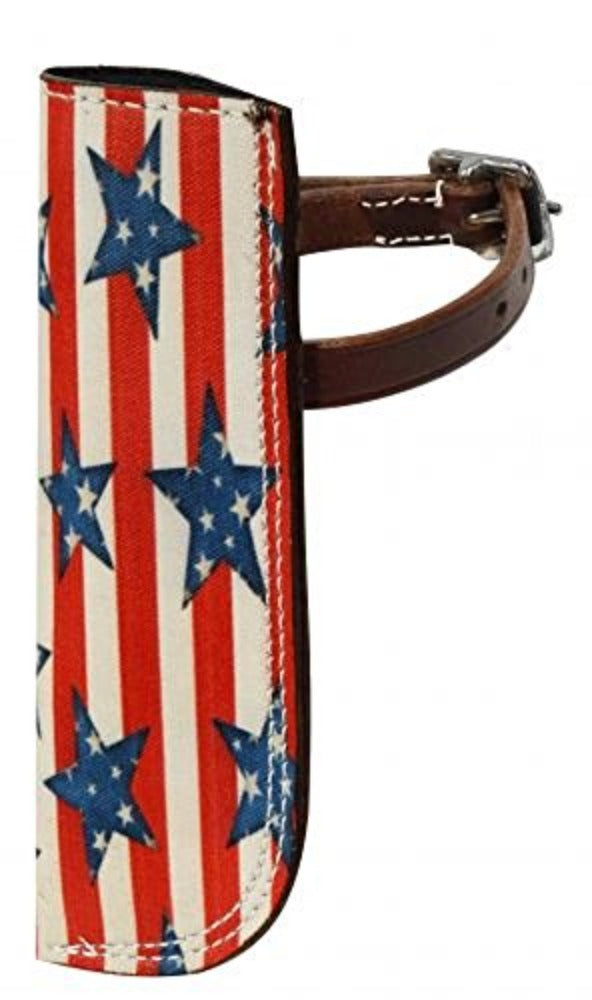 Patriotic Stars & Stripes Flag Holder Carrier
