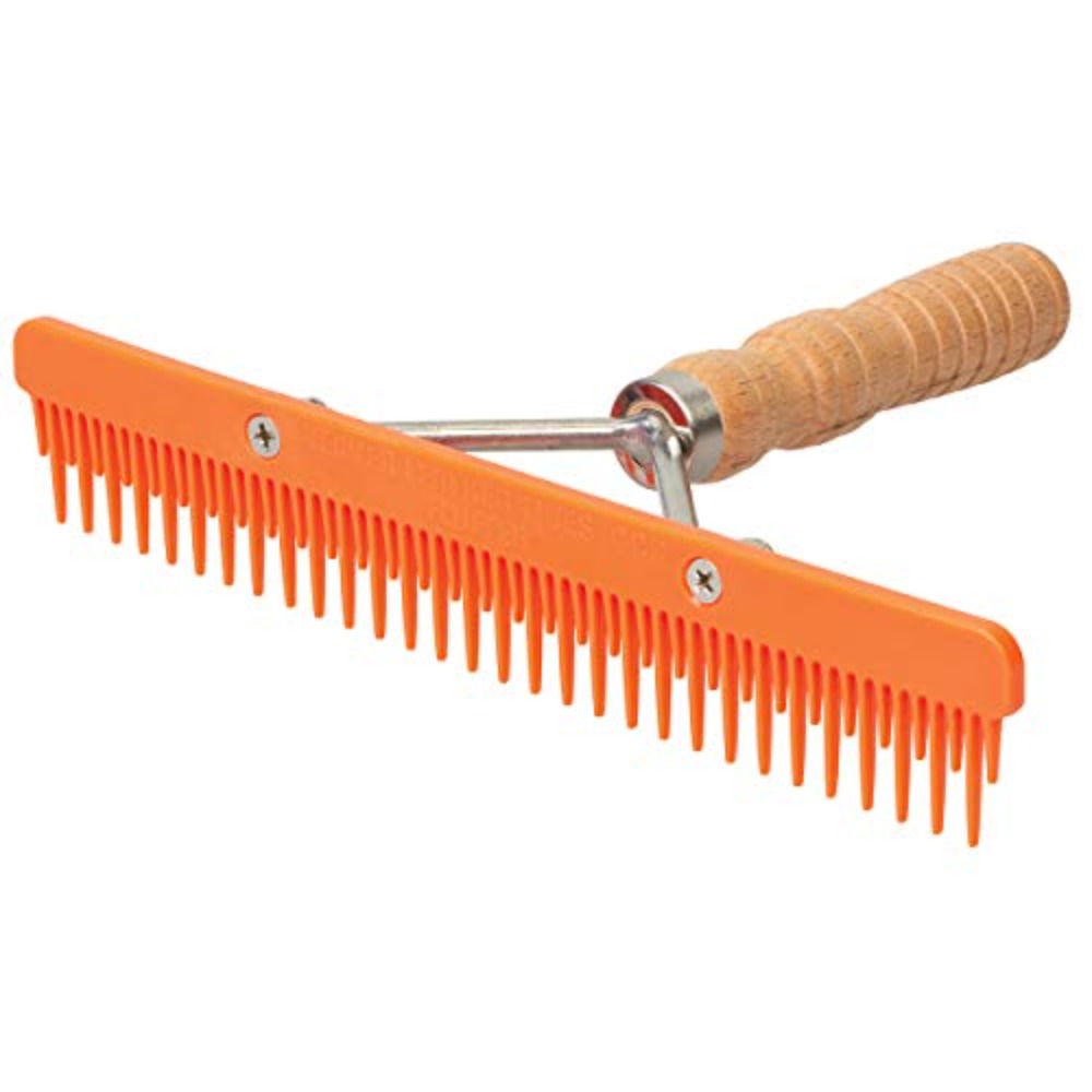 Weaver Livestock 9" Fluffer Comb w/ Wood handle Color Choice