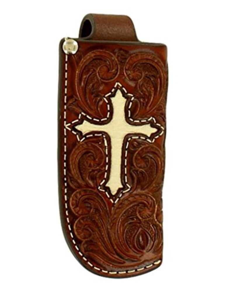 Nocona Knife Sheath w/ Cross