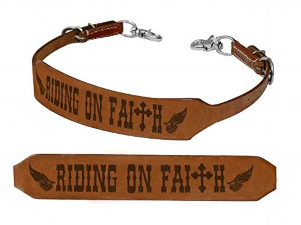 'Riding On Faith' Wither Strap
