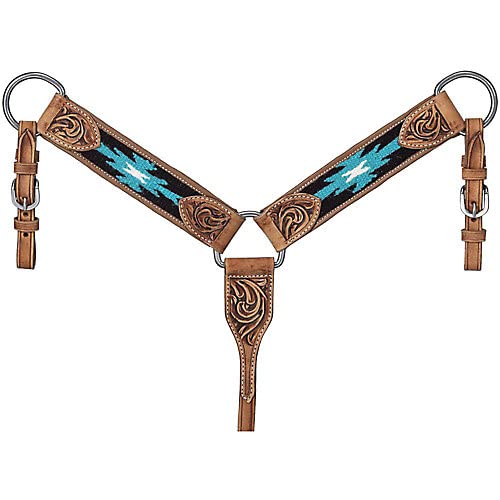 Tough-1 Mini Saddle Blanket Aztec Breast Collar