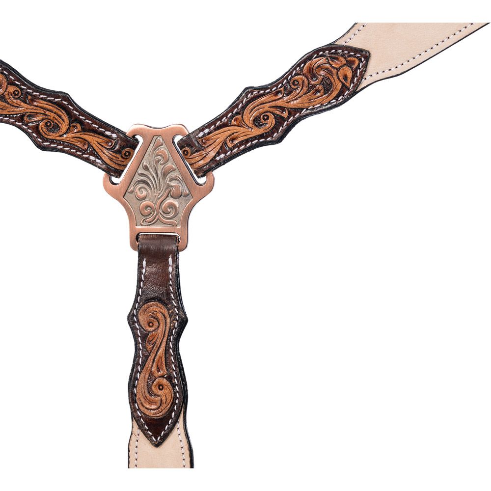 Tough1 Deadwood Leather Breastcollar
