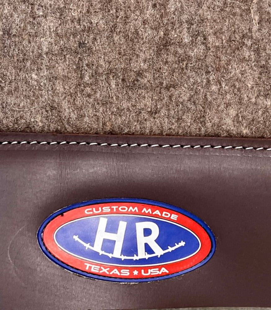 30" x 30" HR Saddlery Custom Wool Saddle Pad
