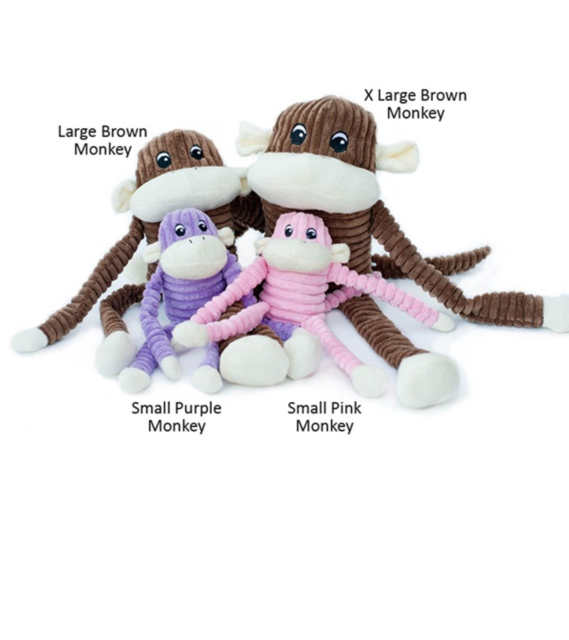 ZippyPaws® Crinkle Monkey