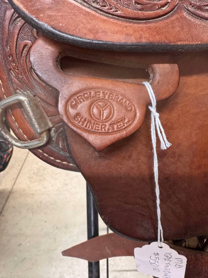 Used 12.5" Circle Y Park & Trail Saddle