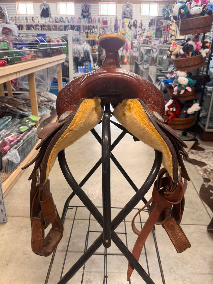 Used 12.5" Circle Y Park & Trail Saddle