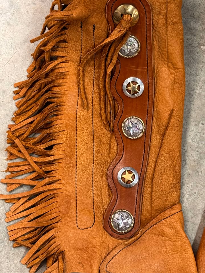 Buffalo Skin Half Chaps