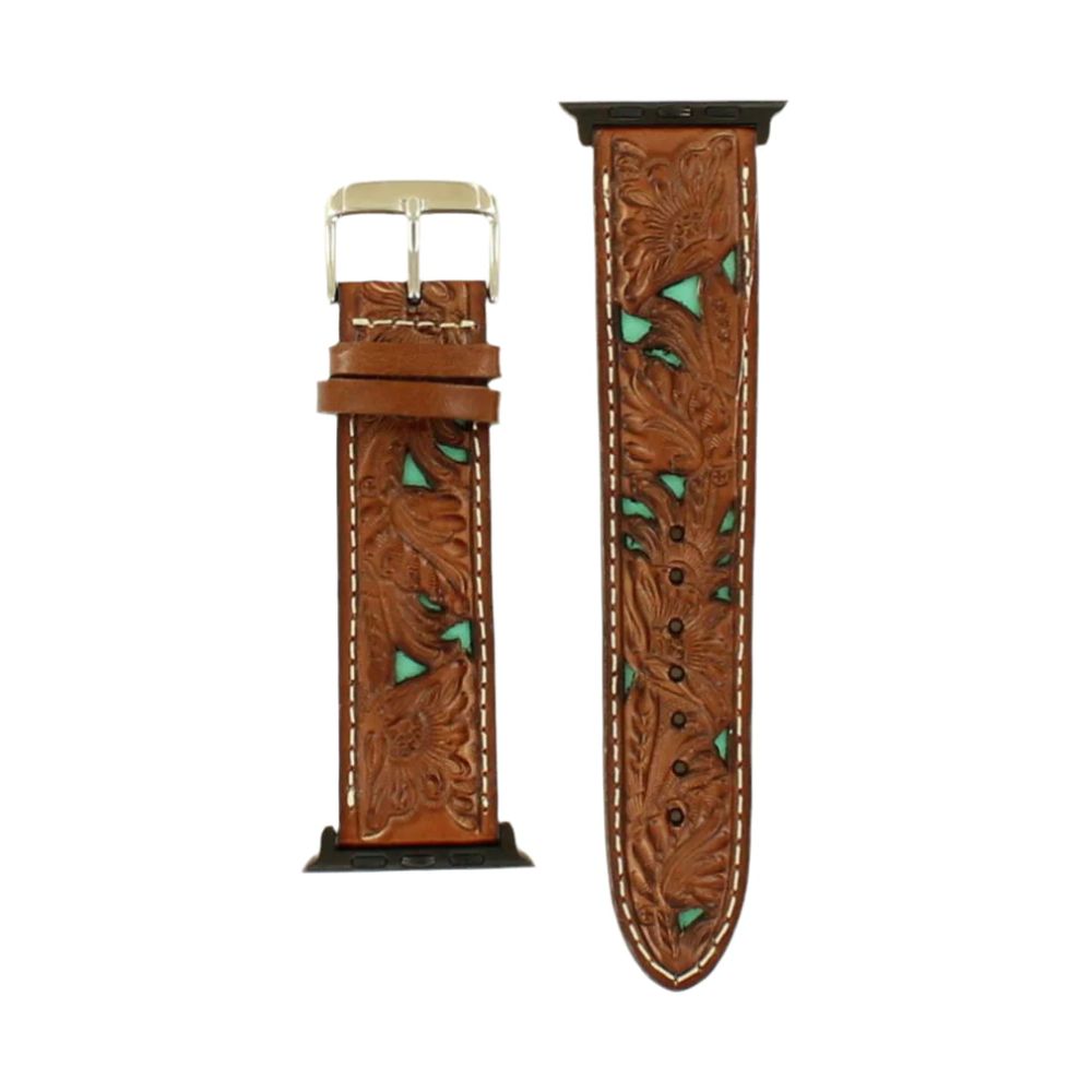 Nocona iWatch Band Turquoise Large