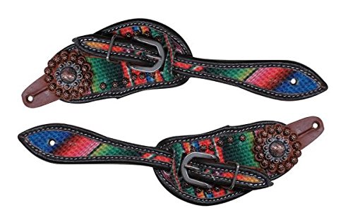 Women's Serape print Spur Straps