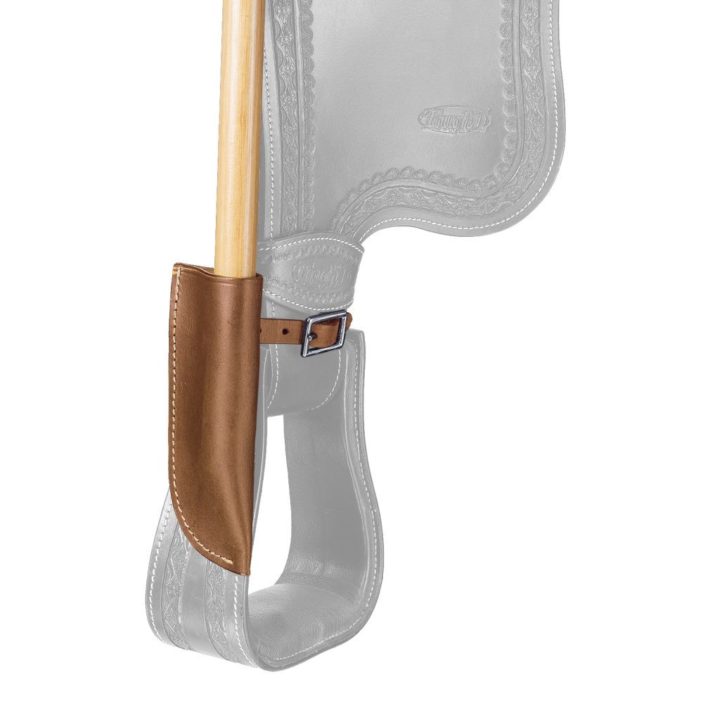 Leather Flag Holder Carrier - 3 Colors