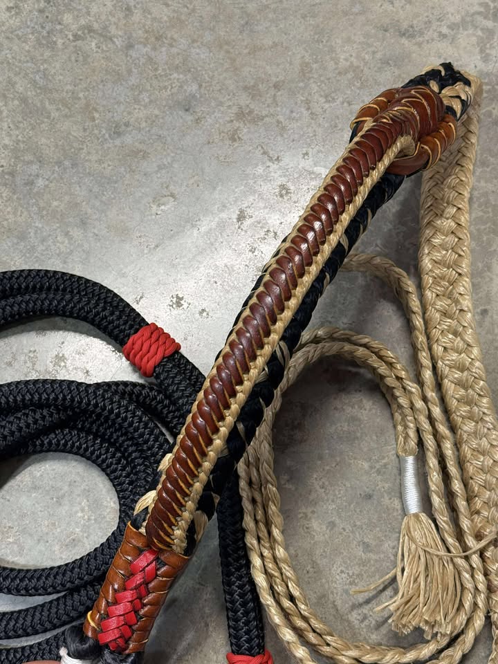 Custom Barstow Rodeo 7 Brazilian Nylon Double Braid Right Hand Bull Rope