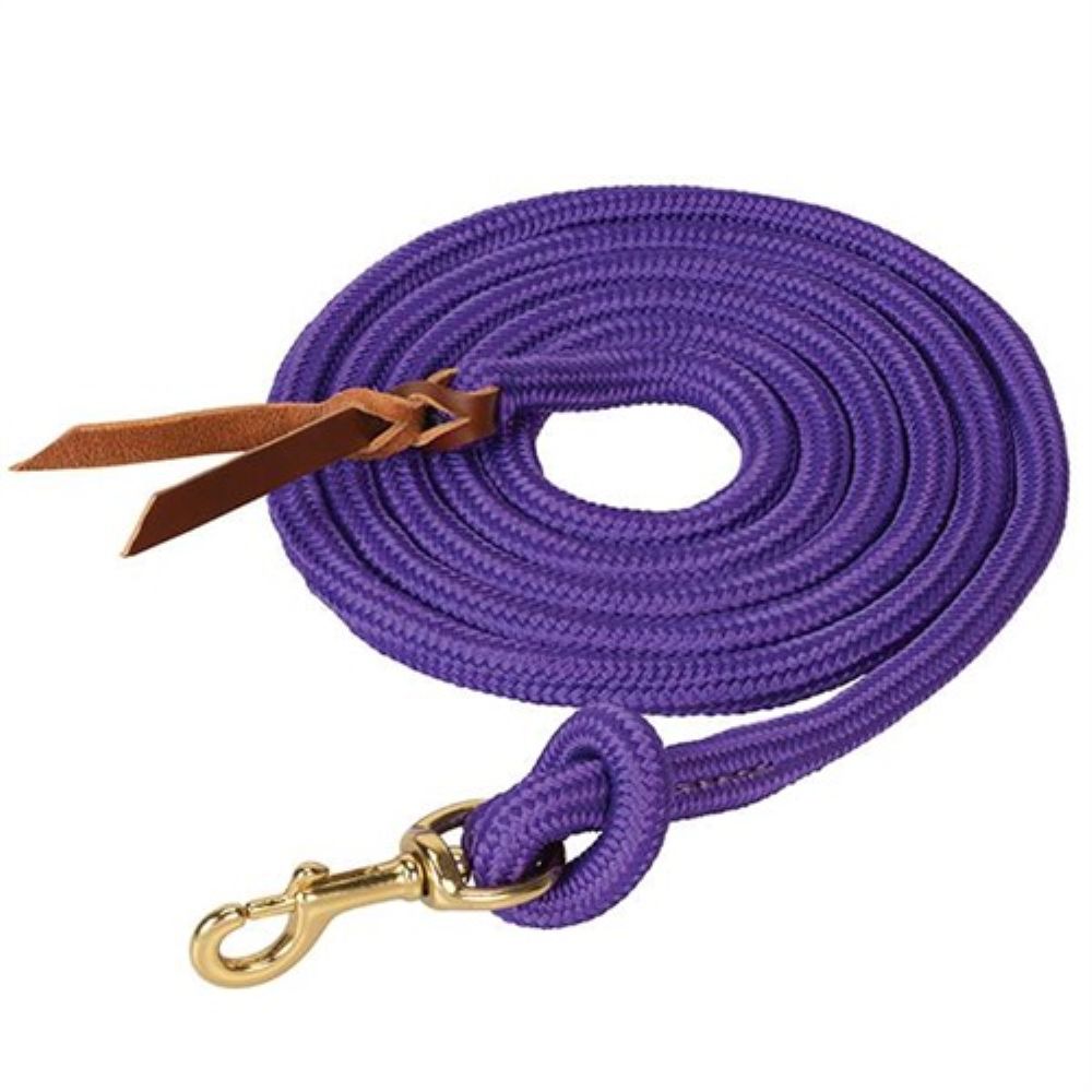 10' foot Polyester Cowboy Lead Rope w/ Snap
