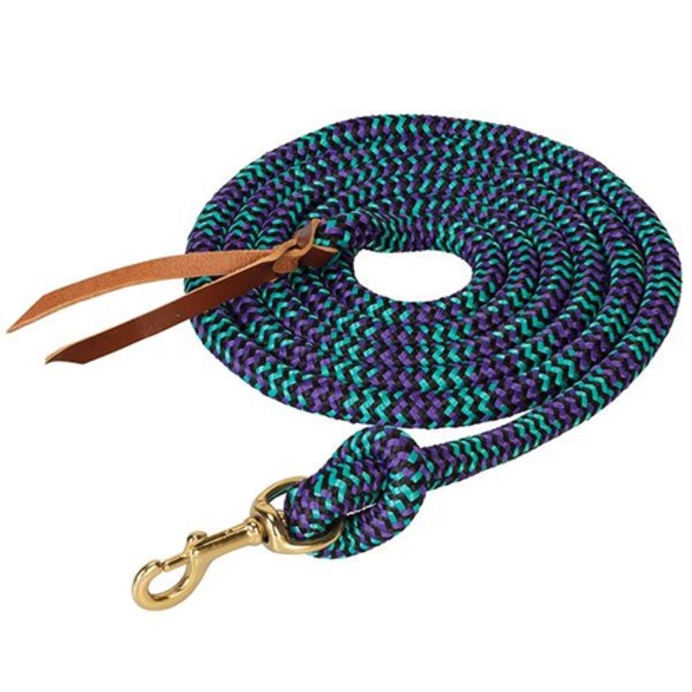10' foot Polyester Cowboy Lead Rope w/ Snap