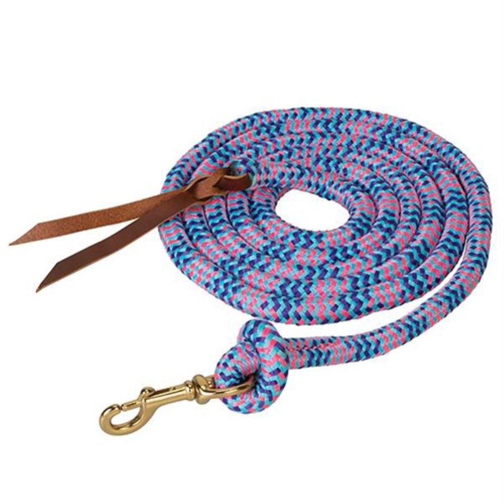 10' foot Polyester Cowboy Lead Rope w/ Snap