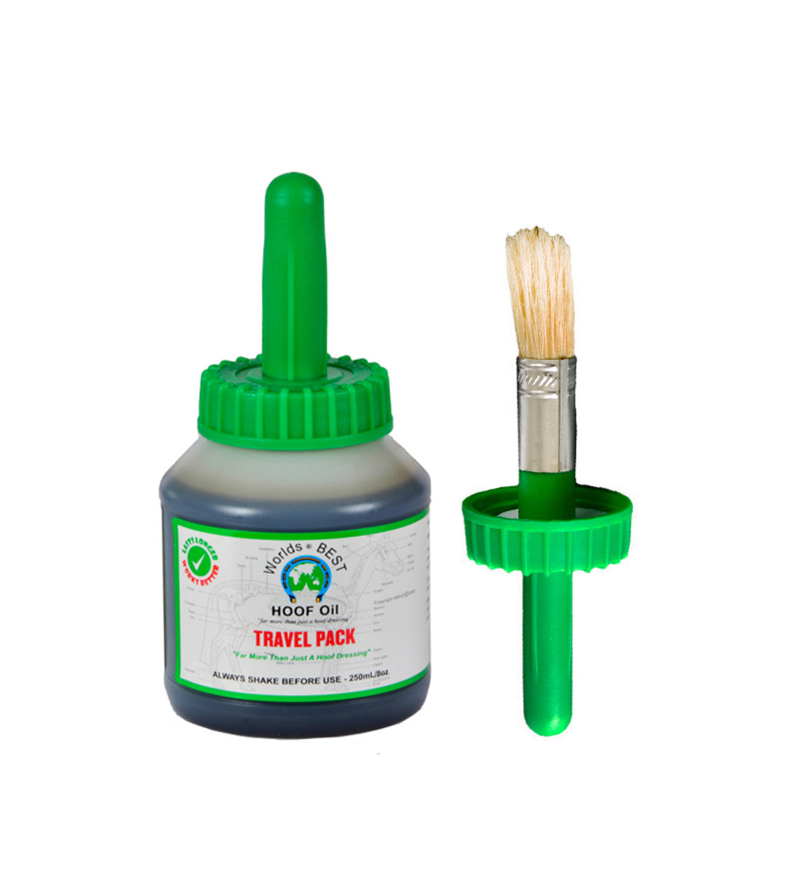 Worlds Best Hoof Oil 8 oz Travel Size