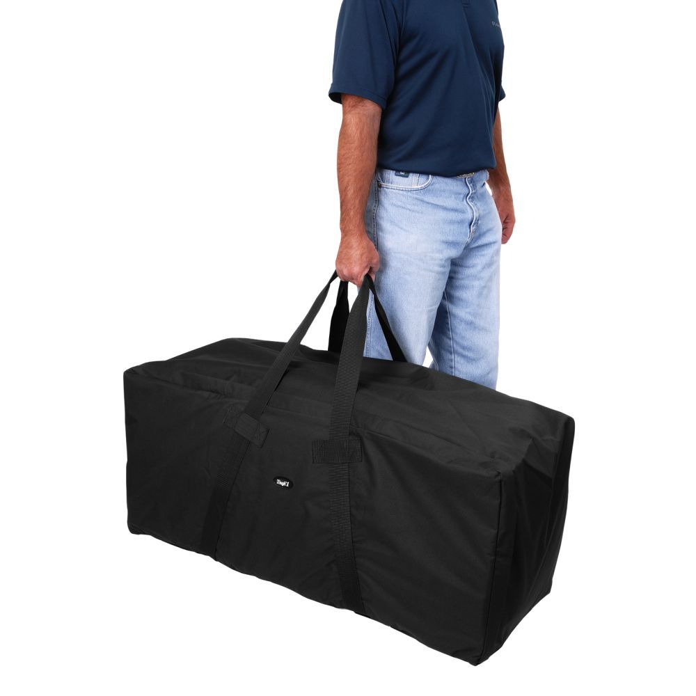 Tough1 Nylon Hay Bale Protector/Carrier Black