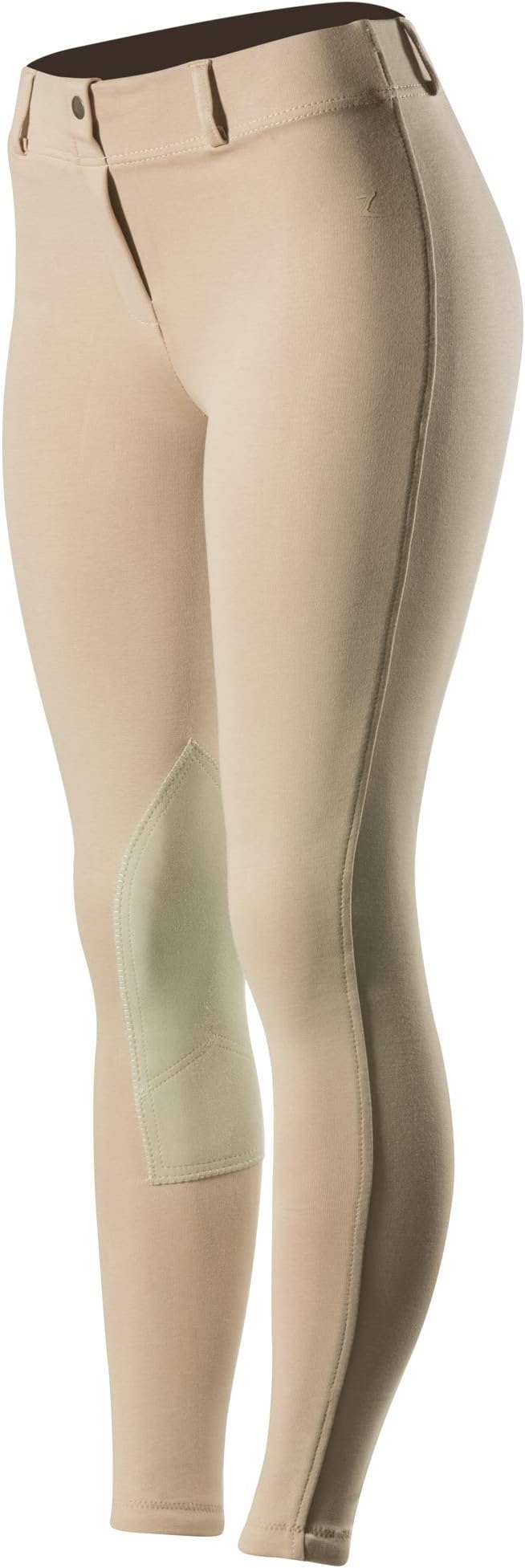 Women's Horze 'Ella' Pull-On Knee Patch Breeches
