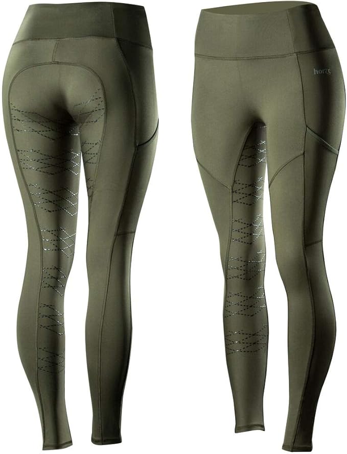 HORZE Women's Kira Full Seat Tights