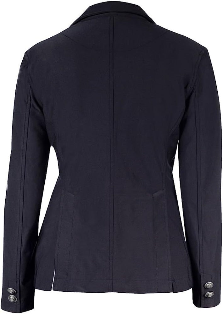Women's Horze 'Wiona' Black Soft Shell Competition Jacket