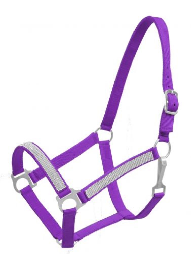 Showman Pony Bling Nylon Halter