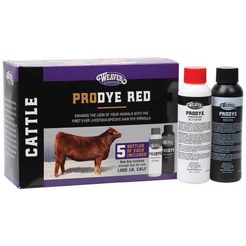 Weaver Livestock Pro Dye, Black or Red