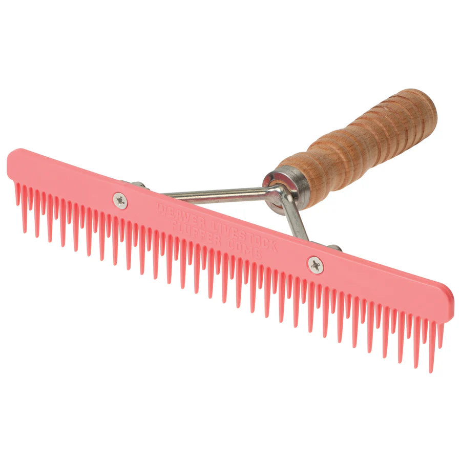 Weaver Leather Plastic Fluffer Comb 9" choice Color