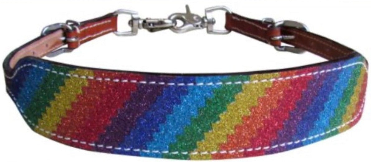 Rainbow Glitter Wither Strap