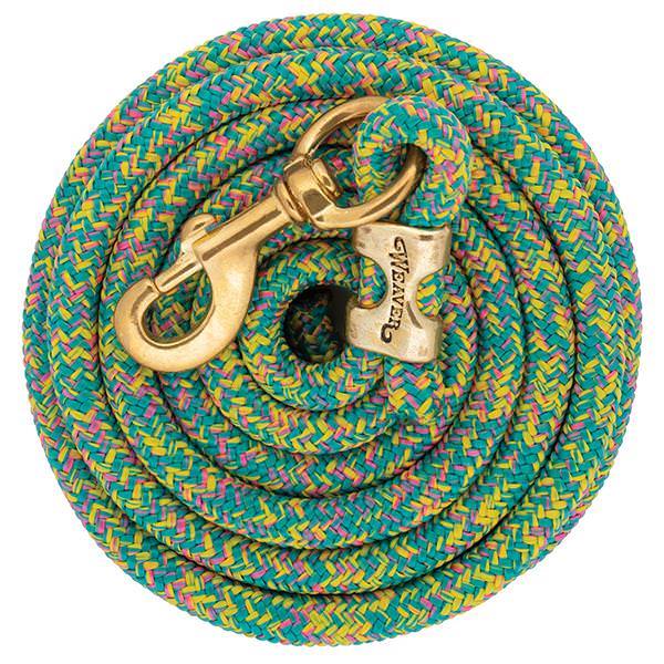 Poly Lead Rope with a Solid Brass Snap