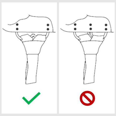 Circle Y 7/8 Position Y OFF STRAP Adapter 3 COLORS