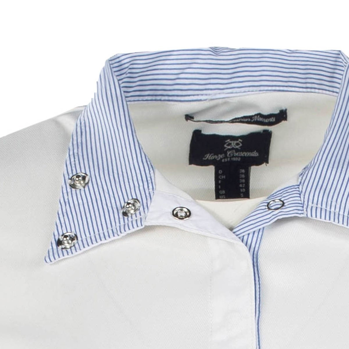 Women's Horze White 'Blaire' Show Shirt