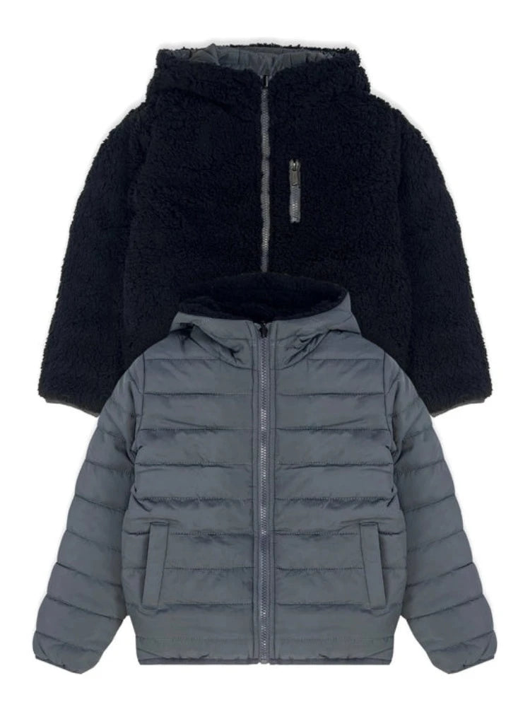 Boy's '2 IN 1' Reversible Coat