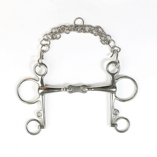 Horze French Link Pelham Bit