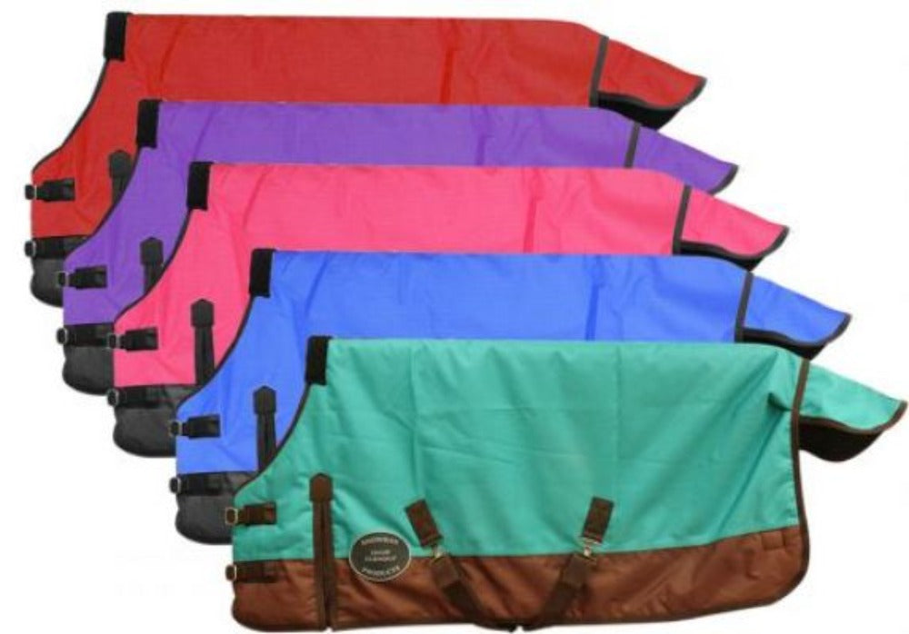Pony/Yearling Waterproof 1200D Turn Out Blanket 48"-54"