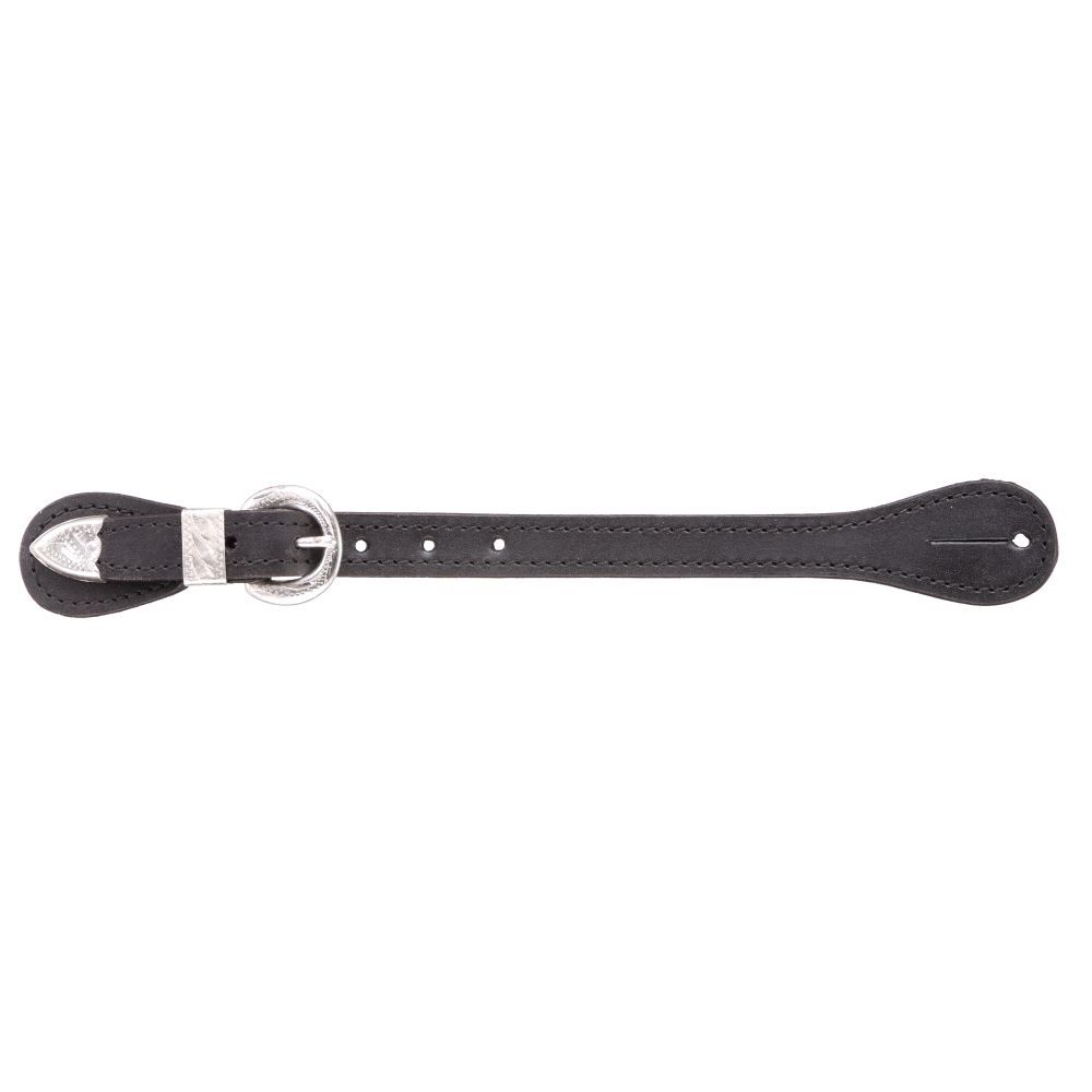 Men's or Women's Silver Show Spur Straps, Color choice
