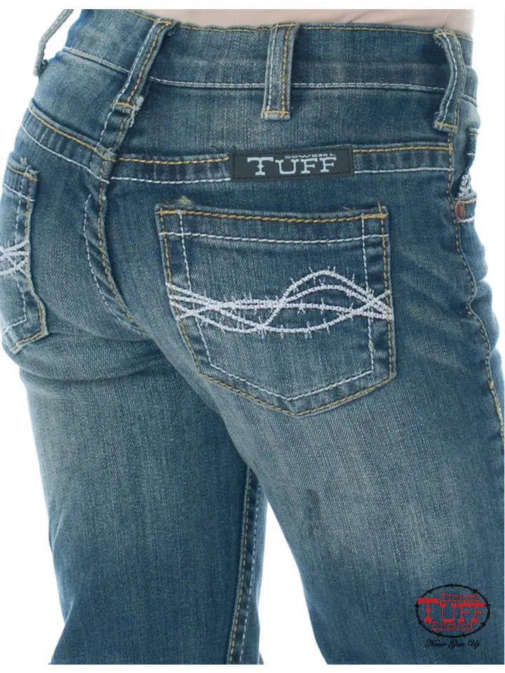 Cowgirl Tuff Girl's Don't Fence Me in Jean