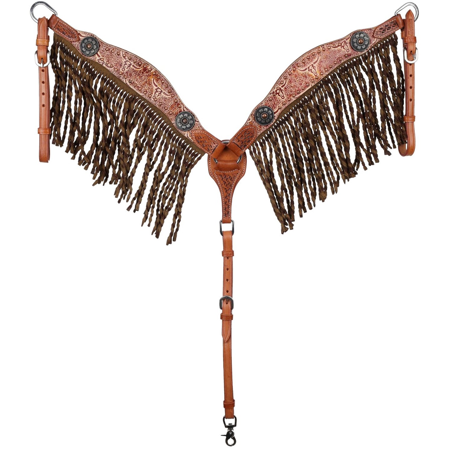 Buffalo Drift Browband Headstall and Breastcollar