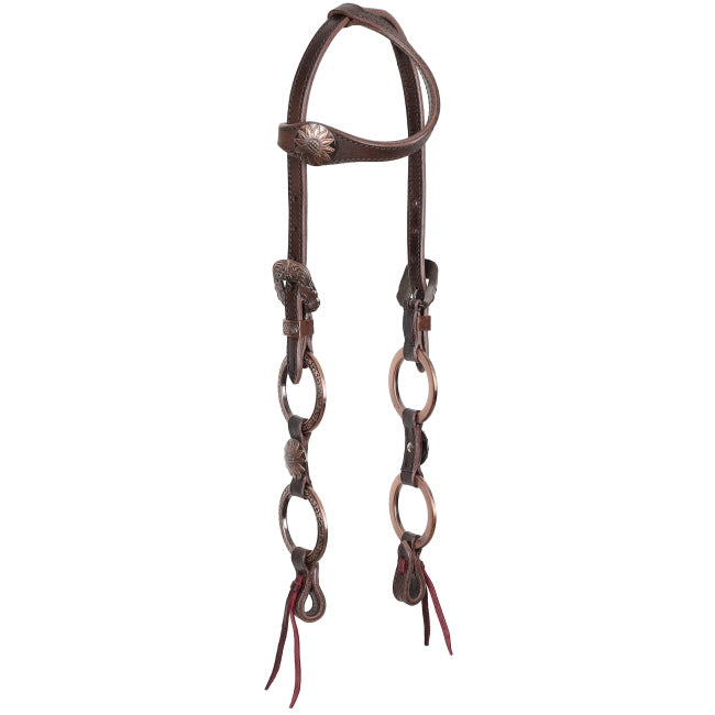 Showman Sunflower Ring One Ear Headstall and Breastcollar Set