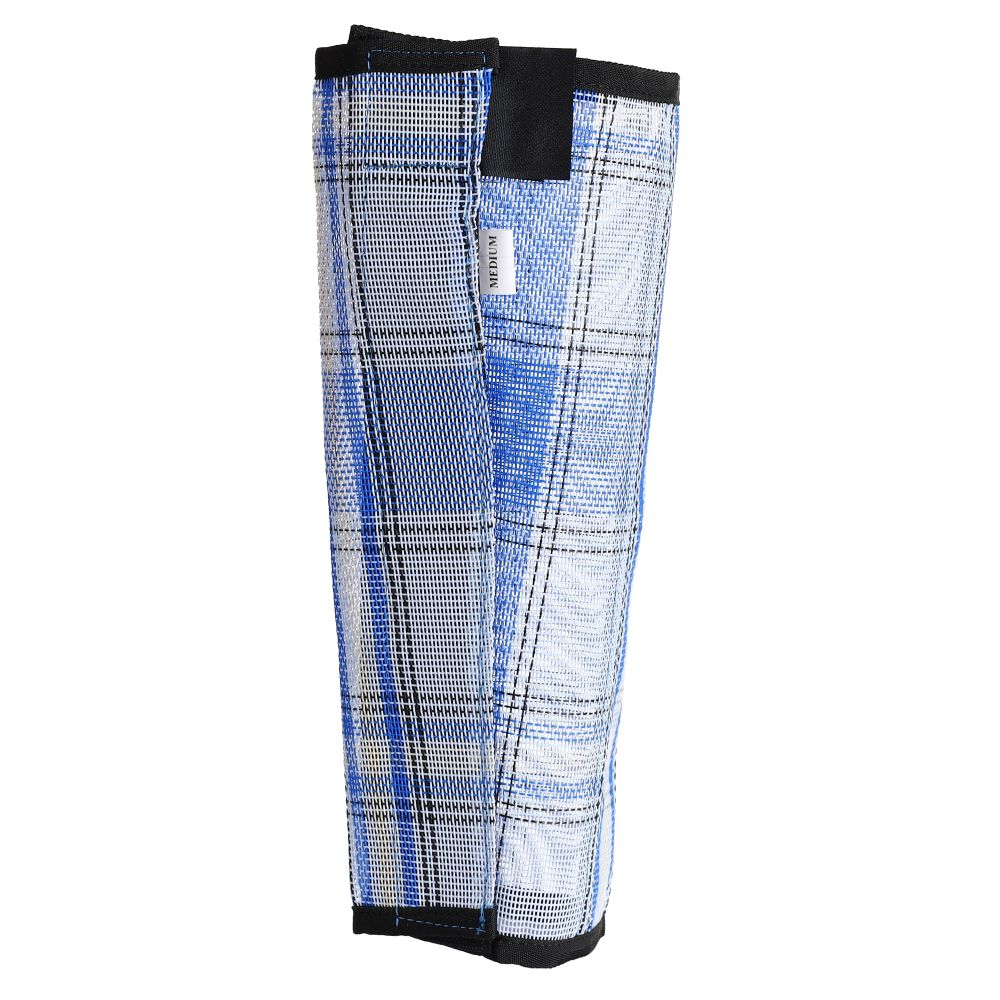 Average horse size Blue Plaid Stand Up Fly Boots