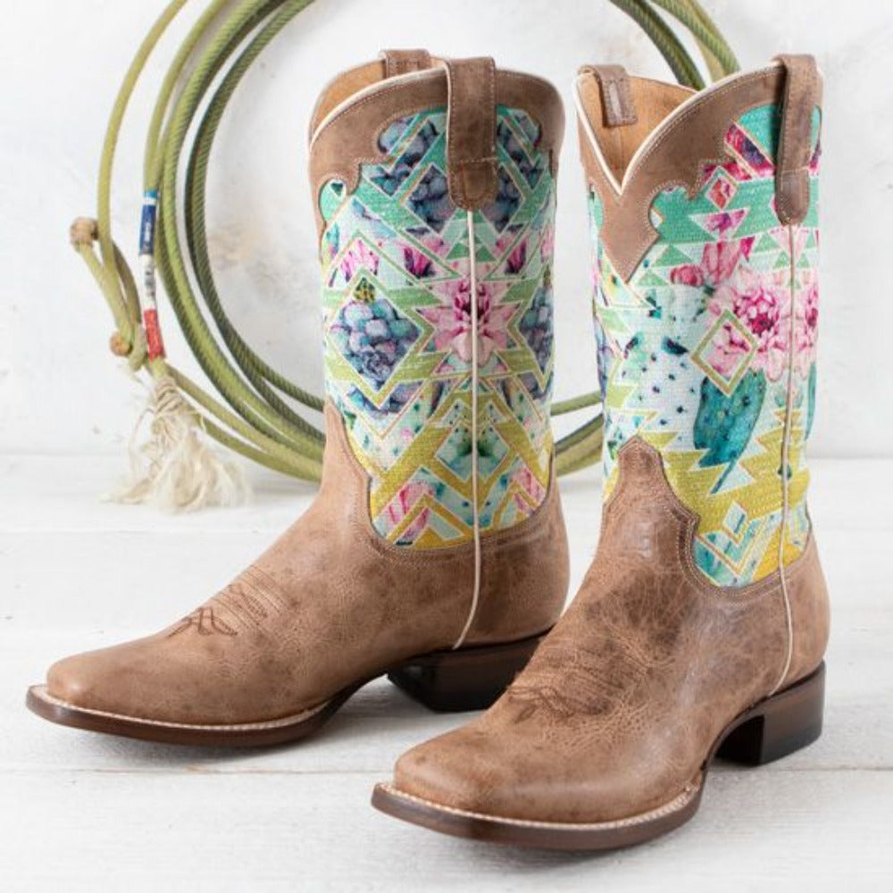 Women's Roper 'Amore' Floral Design Cowboy Boots