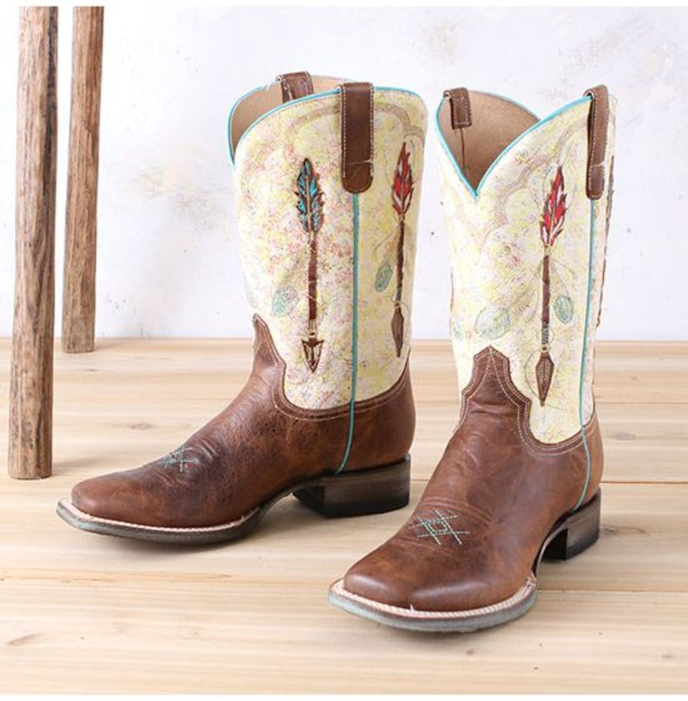 Women's Roper 'Arrow Feather' Western Cowboy Boots