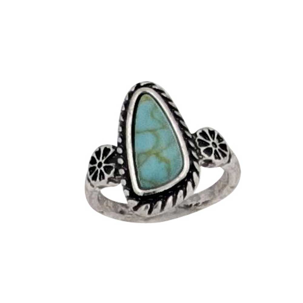 'Turquoise Lagoon' Attitude Ring