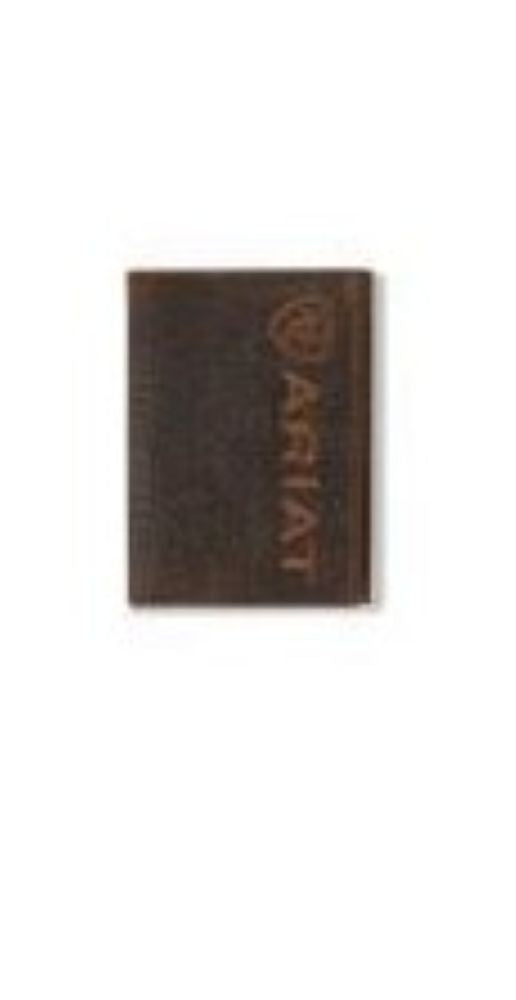 Ariat Trifold Wallet Bull Hide Brown