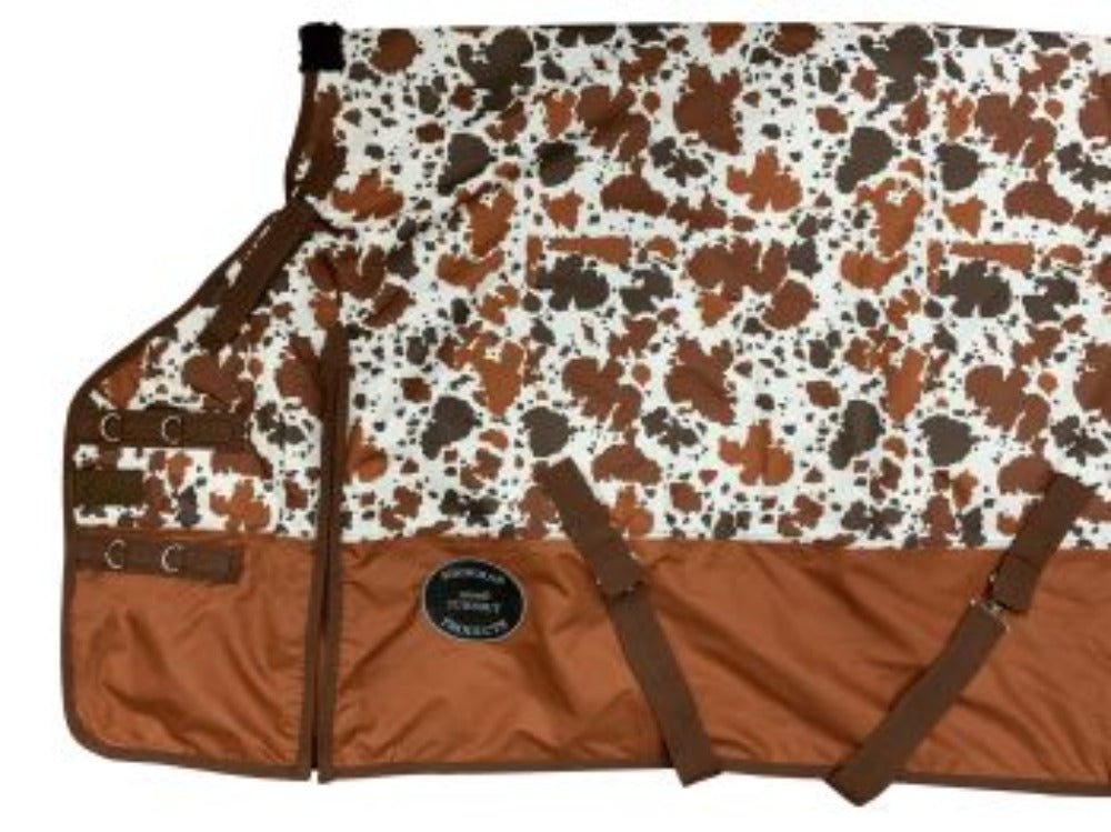1200D Cowprint Turnout Blanket