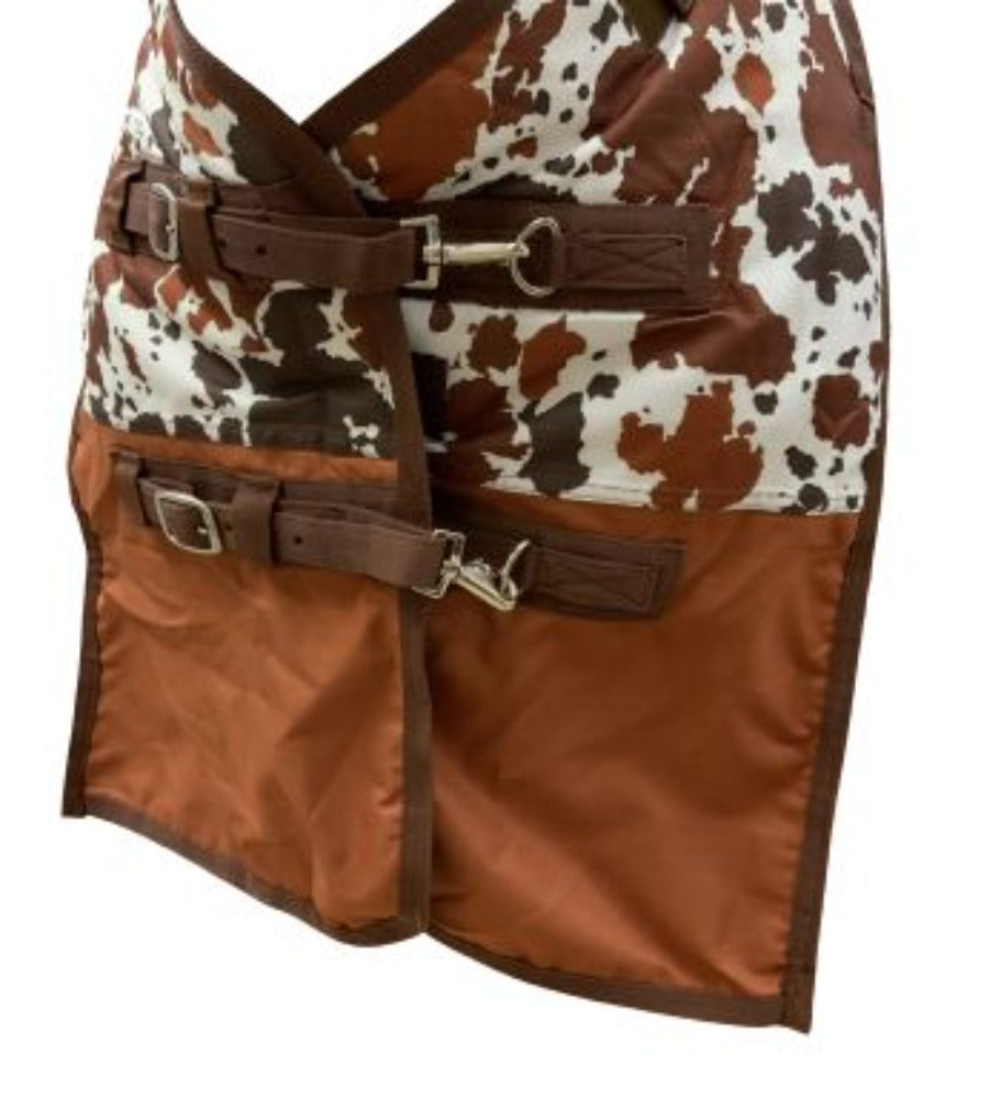 1200D Cowprint Turnout Blanket 36"-40"