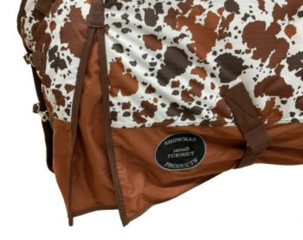1200D Cowprint Turnout Blanket 36"-40"