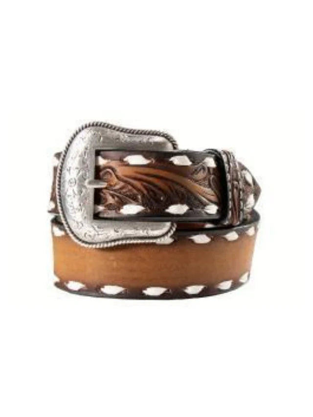 "Blank Name" Leather Western Belt - Child