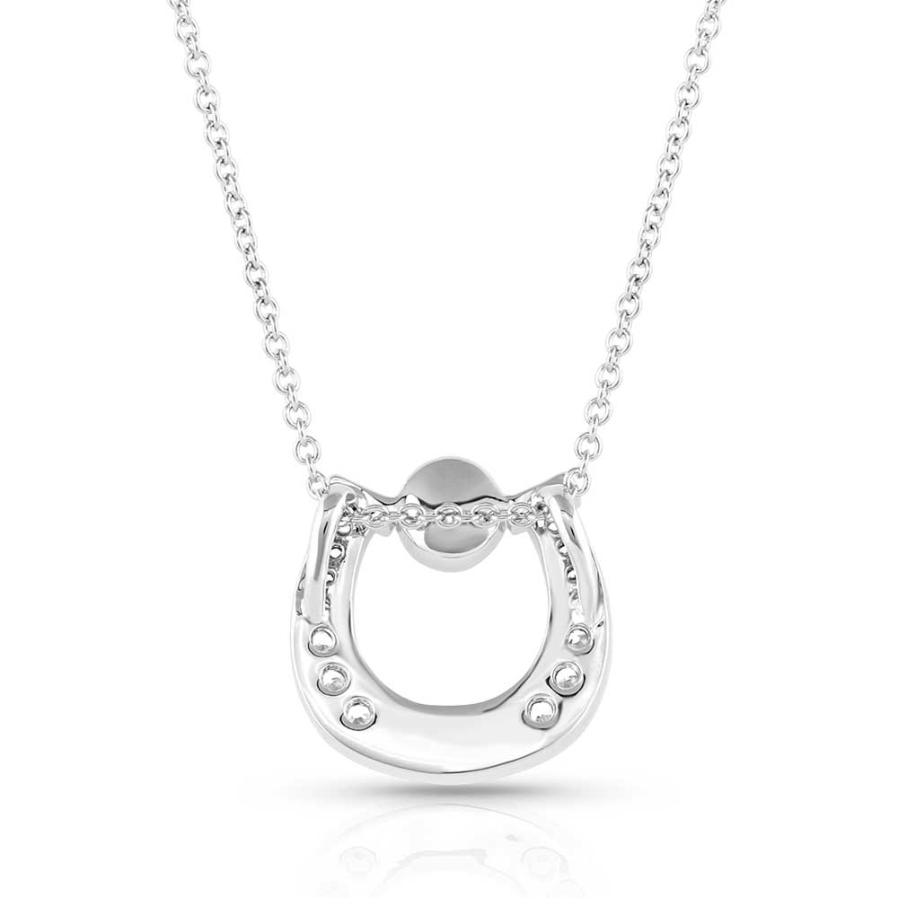 'Destined Luck' Turquoise Crystal Necklace