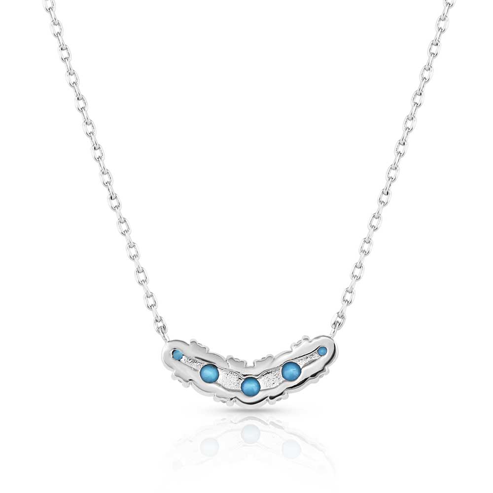 'Blue Moon' Crystal Necklace