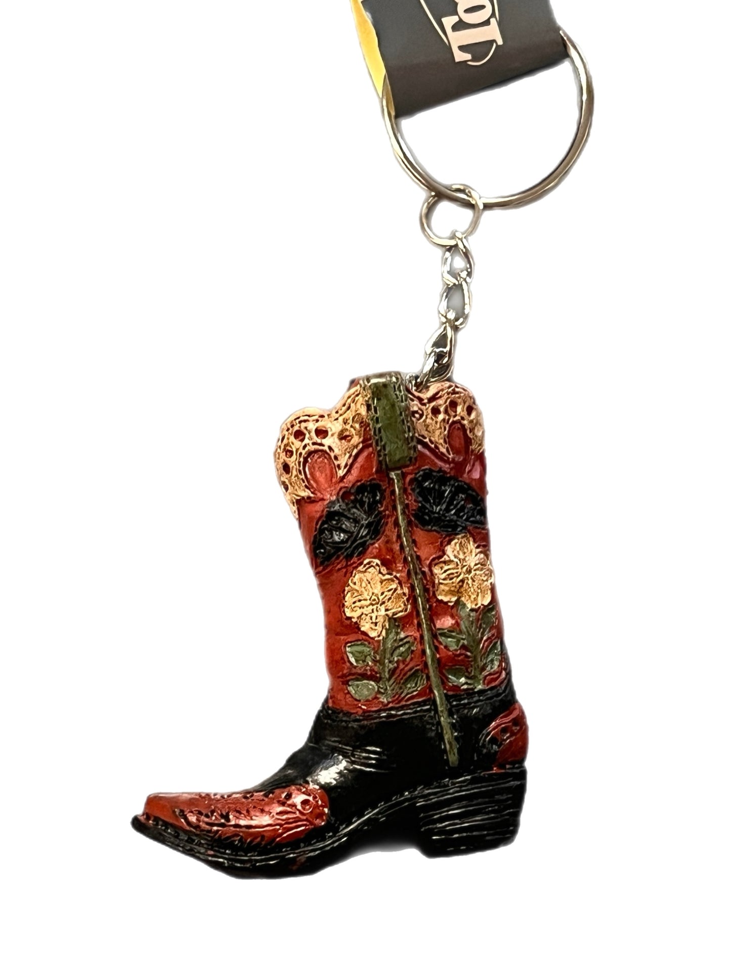 Cowboy Boot Key Chain